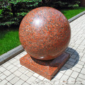 bola de granito de la decoración del jardín de piedra natural al por mayor